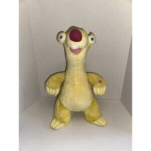 16" Talking Sid Sloth From Ice Age 2009 Twentieth Century Fox Film WORKING